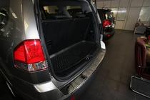 Kia Mohave 2008–2016 (2009↗︎) Gumijas paklājs bagāžniekam (īss) (Novline) SW foto 2
