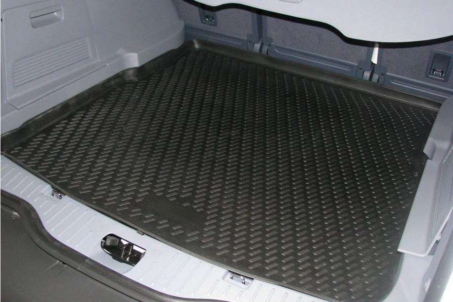Nissan Qashqai 2010–2014 Gumijas bagāžnieka paklājiņš (Novline) kros.(Qashqai+2) Foto 2