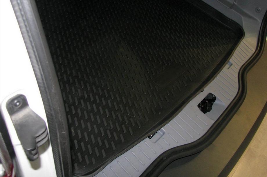 Nissan Qashqai 2010–2014 Gumijas bagāžnieka paklājiņš (Novline) kros.(Qashqai+2) Foto 3