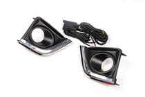 Toyota Corolla 2013–2019 LED ieliktņi miglas lukturiem 2013-2017 (komplekts) foto 2