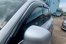 Volvo XC90 2015– Logu vēja deflektori ar hroma joslu (4 gab., HIC) foto 2