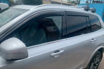 Volvo XC90 2015– Logu vēja deflektori ar hroma joslu (4 gab., HIC) foto 5