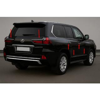 Bodykit BlackEdition (TRD 2016+) Lexus LX570/450d 2008–2022 foto 2