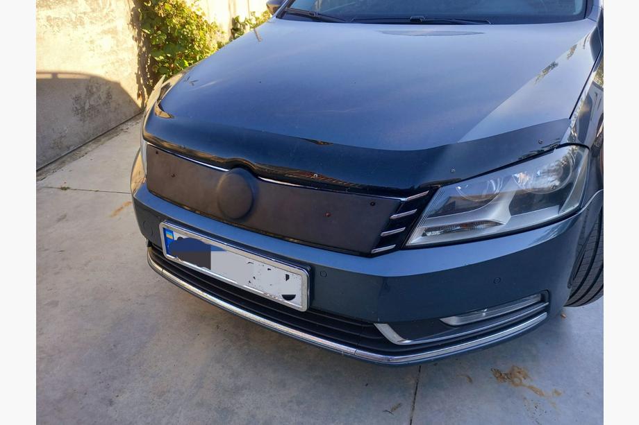 Volkswagen Passat B7 2012–2015 Ziemas radiatora režģa aizsegs (EU/USA) Glancēta Foto 7