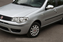 Fiat Albea 2002–2012 Spoguļu uzlikas (2011↗, 2 gab., plastmasa) Carmos - ABS plastmasa foto 1