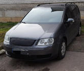 Volkswagen Touran 2003–2010 Ziemas radiatora reste (augšējā, 2003-2006) Matēta foto 4