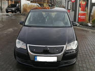Volkswagen Touran 2003–2010 Ziemas radiatora aizsegs (augšējais, 2006-2010) Matēta foto 1