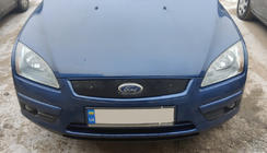 Ford Focus II 2005–2008 Ziemas radiatora restes aizsegs Glancēta foto 1