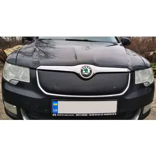 Ziemas pārsegs radiatora restēm (augšējais, 2008-2013) Skoda Superb 2009–2015 foto 1