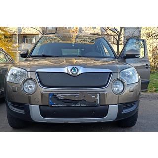 Ziemas radiatora restes pārsegs (augšējais, 2009-2013) Skoda Yeti 2009–2017 foto 2