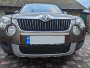 Skoda Yeti 2009–2017 Ziemas restes aizsegs (apakšējais, 2009-2013) Matēta foto 1