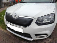 Skoda Yeti 2009–2017 Ziemas aizsegs radiatora restei (augšējais, 2013+) Glancēta foto 1