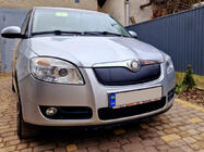 Skoda Roomster 2006–2015 Ziemas pārsegs radiatora režģim (2007-2010, augšējais) Matēta foto 2