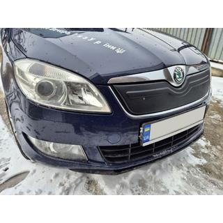 Ziemas pārsegs radiatora režģim (2010+, augšējais) Skoda Roomster 2006–2015 foto 1