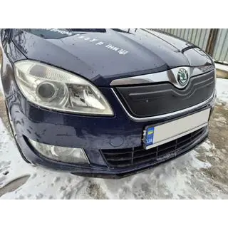 Ziemas pārsegs radiatora režģim (2010+, augšējais) Skoda Roomster 2006–2015 foto 1
