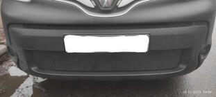 Renault Kangoo 2008–2020 Ziemas apakšējā radiatora reste (2013+) Glancēta foto 1