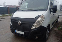 Renault Master 2011–2023 Ziemas radiatora reste (2014-2019, augšējā) Glancēta foto 1