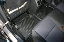 Hyundai Tucson TL 2016–2021 3D gumijas salona paklājiņi (4 gab., Novline) foto 4