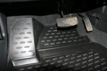 Kia Cerato 2 2010–2013 3D gumijas salona paklājiņi (4 gab., Novline) foto 2