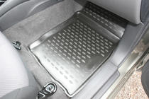 Mitsubishi L200 2015–2024 3D gumijas salona paklājiņi (4 gab., Novline) Budžeta komplektācija foto 5