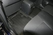 Nissan Tiida 2011–2014 (2015↗) 3D gumijas salona paklājiņi (4 gab., Novline) foto 3