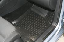 Volkswagen Golf 6 2008–2014 3D gumijas salona paklājiņi (4 gab., Novline) foto 4