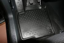 Volkswagen Tiguan 2007–2016 3D gumijas salona paklājiņi (4 gab., Novline) foto 2