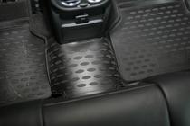 Volkswagen Tiguan 2007–2016 3D gumijas salona paklājiņi (4 gab., Novline) foto 4