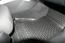 Audi A4 B8 2007–2015 Gumijas salona paklājiņi (4 gab., Novline) automātiskajai pārnesumkārbai foto 4