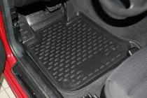 BMW 1. sērija E81/E82/E87/E88 2004–2011 Gumijas salona paklājiņi (4 gab., Novline) 3D foto 2