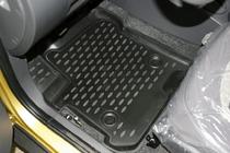 Chery Beat 2009–2015 Gumijas salona paklājiņi (4 gab., Novline) foto 2
