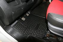 Fiat Ducato 2006–2025 (2012↗) Gumijas salona paklājiņi (2 gab., Novline) foto 2