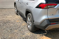 Toyota Rav 4 2019–2025 Sānu pakāpieni RedLine V1 (2 gab., alumīnijs) foto 5