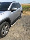 Toyota Rav 4 2019–2025 Sānu pakāpieni Tayga Grey (2 gab., alumīnijs) foto 2