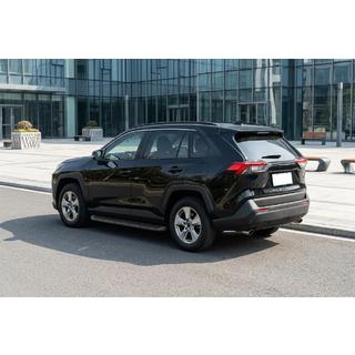Sānu sliekšņi Tayga Black (2 gab., alumīnijs) foto 1
