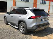 Toyota Rav 4 2019–2025 Sānu pakāpieni Tayga V2 (2 gab., alumīnijs) foto 2