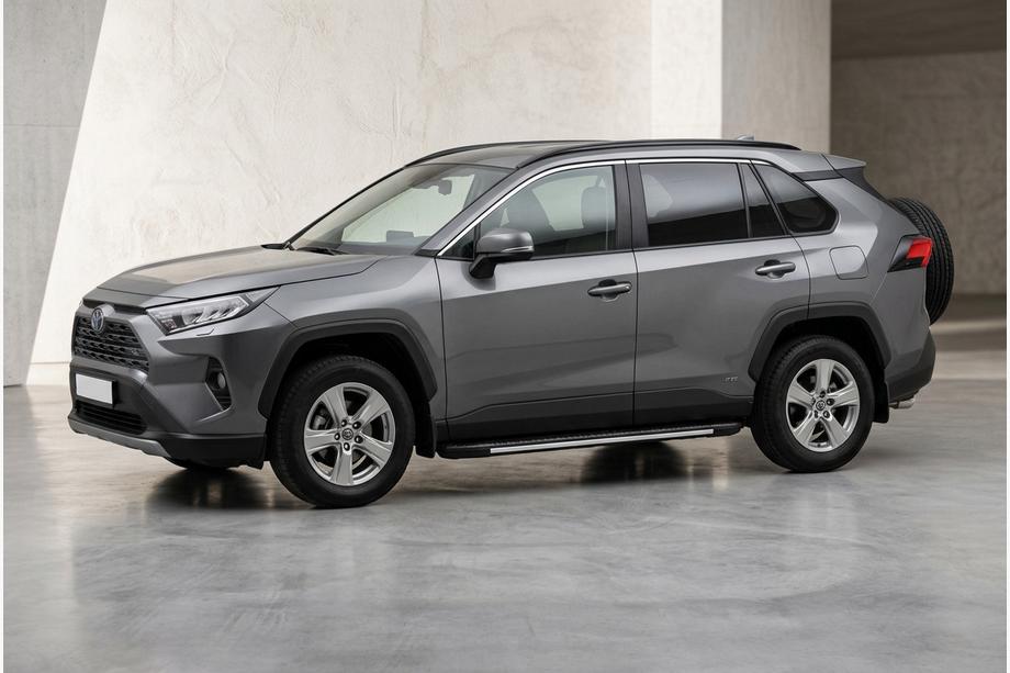 Toyota Rav 4 2019–2025 Sānu pakāpieni Bosphore Grey (2 gab., alumīnijs) Image