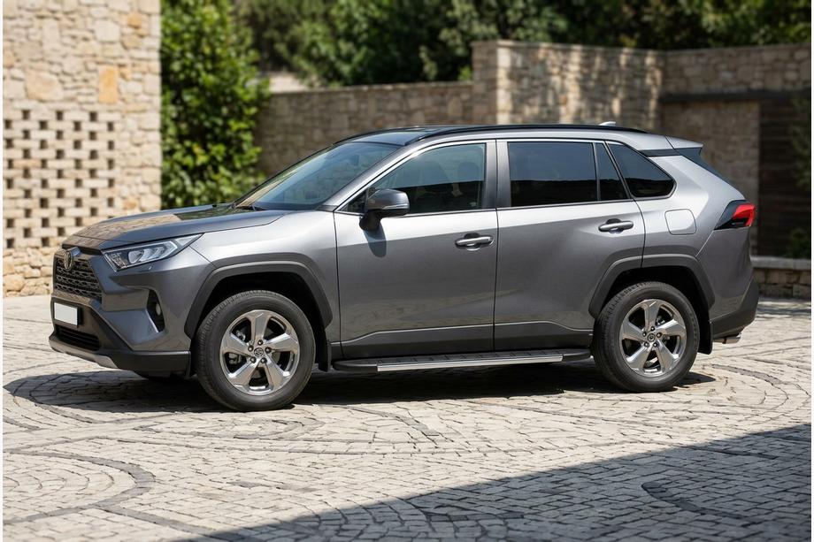 Toyota Rav 4 2019–2025 Sānu pakāpieni Duru (2 gab., alumīnijs) Image