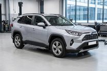 Toyota Rav 4 2019–2025 Sānu pakāpieni Rainbow (2 gab., alumīnijs) foto 1