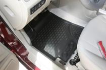 Geely Emgrand EC7 2009– Gumijas salona paklājiņi (4 gab., Novline) foto 2