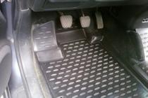 Honda FR-V 2004–2009 Gumijas salona paklājiņi (4 gab., Novline) foto 2