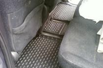 Honda FR-V 2004–2009 Gumijas salona paklājiņi (4 gab., Novline) foto 5