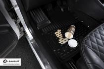 Hyundai Creta 2014–2020 Gumijas salona paklājiņi (4 gab., Novline) foto 7