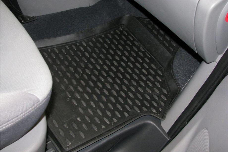 Hyundai H300, H1, Starex 2008–2020 Gumijas salona paklājiņi (4 gab., Novline) New Foto 3