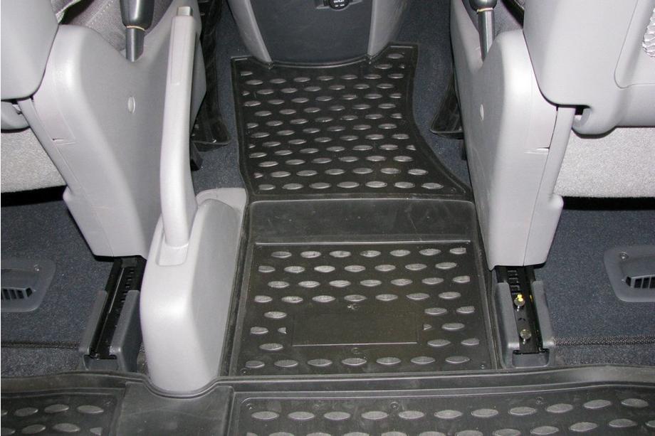 Hyundai H300, H1, Starex 2008–2020 Gumijas salona paklājiņi (4 gab., Novline) New Foto 4