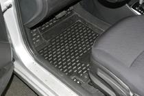 Hyundai Accent 2011–2017 Gumijas salona paklājiņi (4 gab., Novline) foto 2