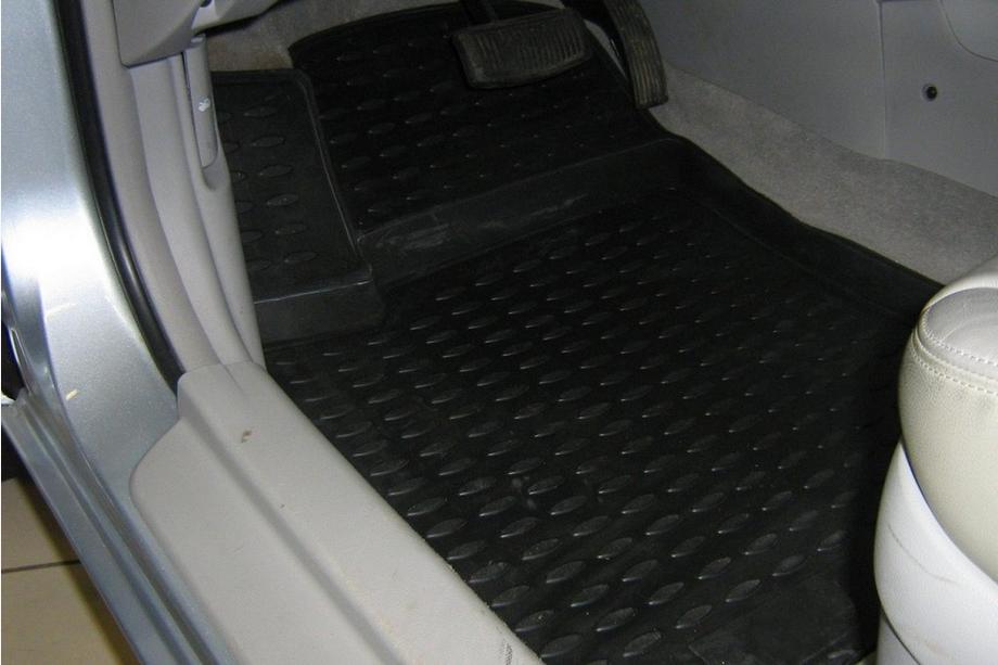 Hyundai Sonata NF 2004–2009 Gumijas salona paklājiņi (4 gab., Novline) 2. variants Foto 2
