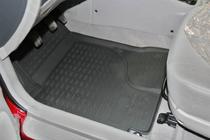 Kia Cerato 1 2004–2009 Gumijas salona paklājiņi (4 gab., Novline) foto 2