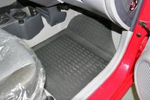 Kia Picanto 2004–2011 Gumijas salona paklājiņi (4 gab., Novline) foto 4
