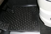 Range Rover III L322 2002–2012 Gumijas salona paklājiņi (3 gab., Novline) foto 2